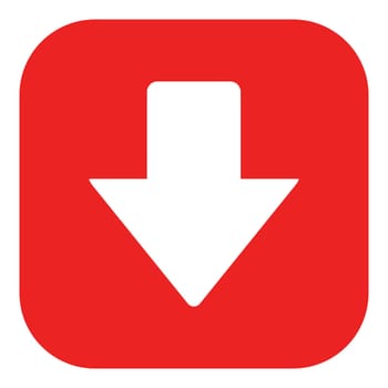 Down arrow and app icon
