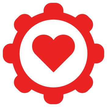 Heart and wheel
