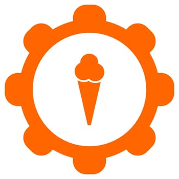 Ice cream and wheel