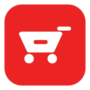 Shopping cart and app icon