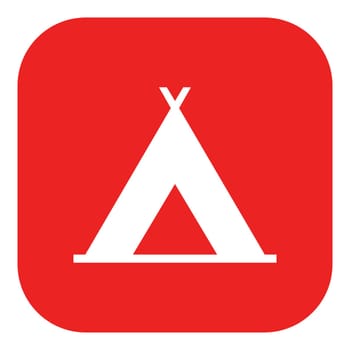 Tent and app icon