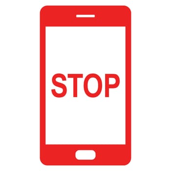 Stop and smartphone