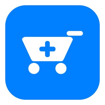 Shopping cart and app icon