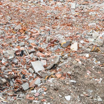 Demolition of buildings in urban environments.