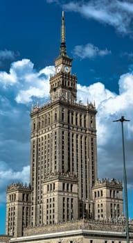 Palace of Culture and Science in Warsaw, Masovia, Poland