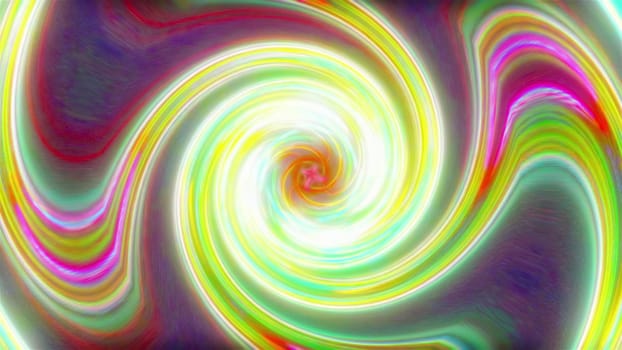Colorful twirl. Computer generated 3d render