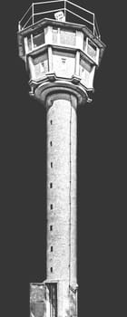 A B-tower, an observation tower, a BT 11 of the GDR border.