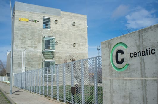 Almendralejo, Spain. January 29th, 2020: CENATIC Headquarter, National Reference Centre of ICT applications, Almendralejo, Badajoz, Spain