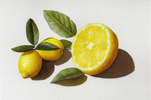Citrus Limon (Lemon) Fruit. The lemon (Citrus limon) is a species of small evergreen trees in the flowering plant family Rutaceae, native to Asia, primarily Northeast India (Assam) or China.