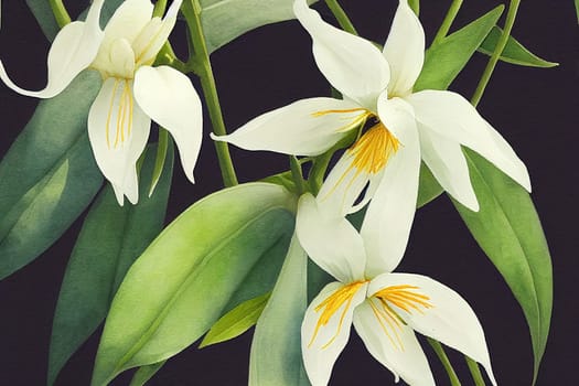 Flowers of Cananga odorata. Ylang-ylang is one of the most extensively used natural materials in the perfume industry, earning it the name "Queen of Perfumes""."