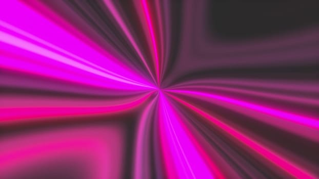 Abstract radial glow lines. Computer generated 3d render