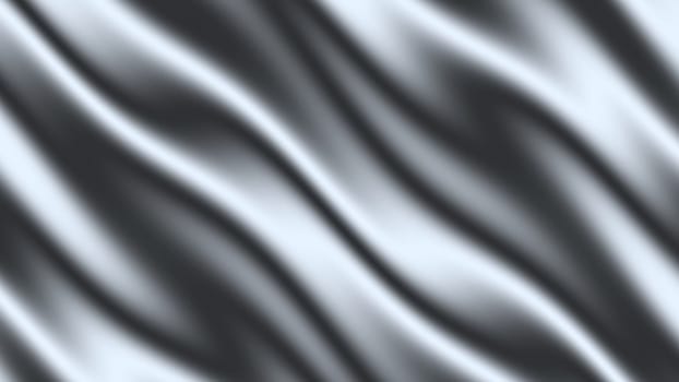 Silver Silk Curtain Waving Background,Silver Silk Curtain Waving Background