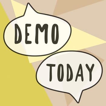 Text showing inspiration Demo, Business idea exemplification display expression show visual communication reflection Important News Written On Three Notes On Desk With Memos And Tape.