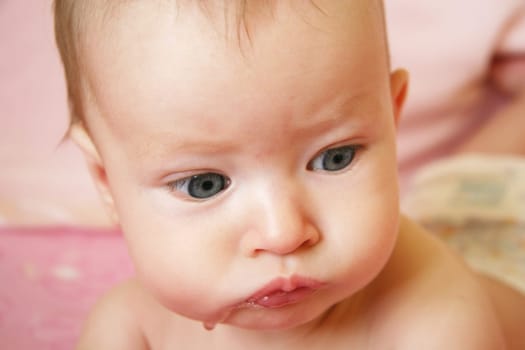 Closeup of Baby's face
