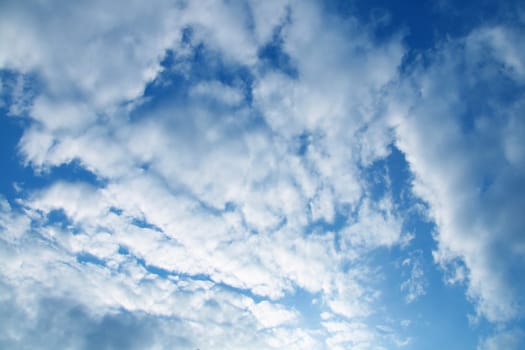 very blue sky nature background