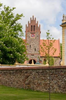 Church tower on a property in Liebenberg