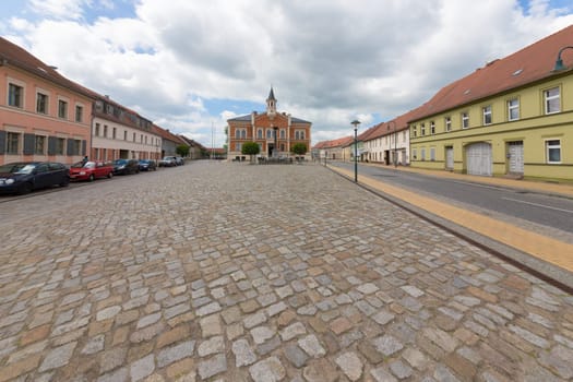 Square in front of the registry office in Liebenwalde