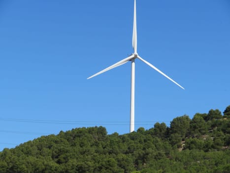 wind turbine clean energy air large blades mill height electricity