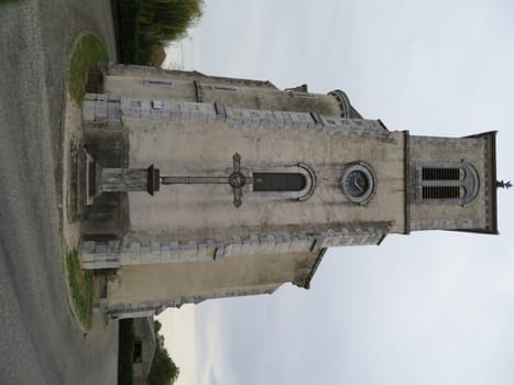 beautiful French church of Pueblo Cruz religion architecture