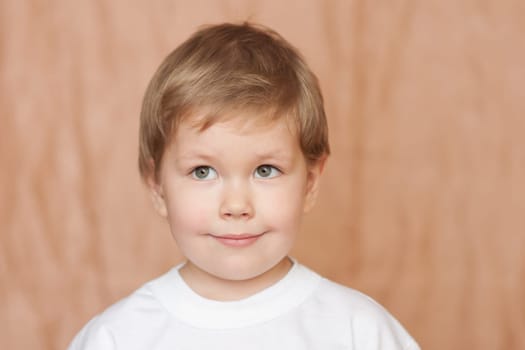 smiling child portrait