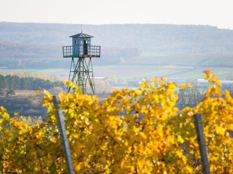 Watchtower on a former border in burgenland