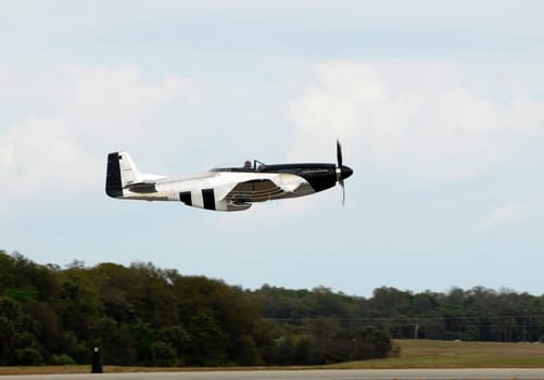 World War II era American military fighter