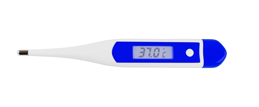thermometer on a white background