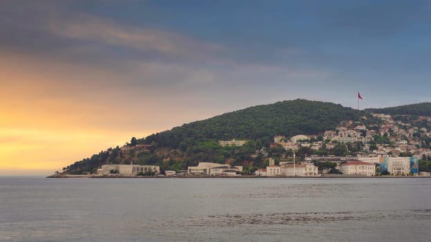 Naval High School, or Deniz Lisesi, located on Heybeliada Island, the second largest of the Prince Islands, in the Sea of Marmara, to the southeast of Istanbul, Istanbul, Turkey