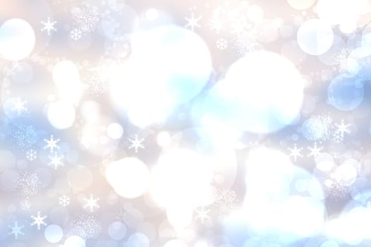 Abstract blurred fresh vivid spring summer light delicate pastel blue turquoise pink bokeh background texture with bright circular soft color lights and stars. Card concept. Beautiful backdrop illustration.