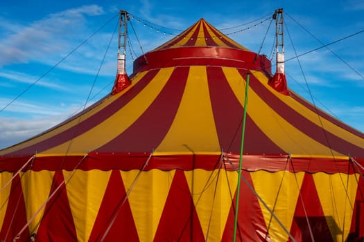 a circus tent