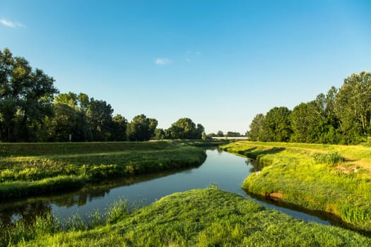 Panoramic view of a part of the protected park