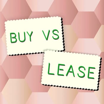 Text caption presenting Buy Vs Lease, Business idea Stay in contact Constant Communication Interaction Bonding Downloading Online Files And Data, Uploading Programming Codes