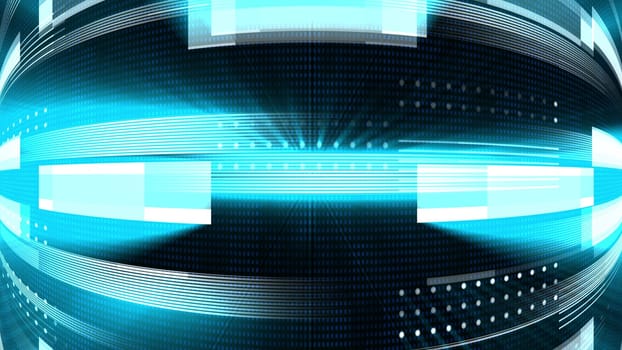 Abstract digital backdrop. Computer generated 3d render