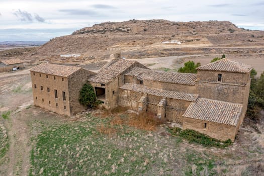 Basilica church Hermitage of Our Lady of Los Banales Uncastillo Zaragoza Spain