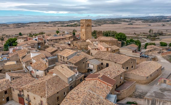 Layana population of Spain, region of the Five Villas, belonging to Ejea de los Caballeros, Zaragoza, Autonomous Community of Aragon