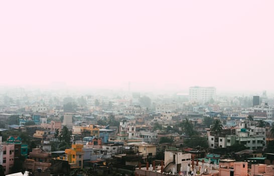 Kolkata City of Joy Skyline View. Landscape Scenery Urban India Cityscape. Architecture Business Travel Tourism Center City. Calcutta West Bengal India South Asia Pacific 13th November 2022