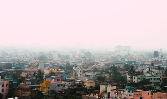 Kolkata City of Joy Skyline View. Landscape Scenery Urban India Cityscape. Architecture Business Travel Tourism Center City. Calcutta West Bengal India South Asia Pacific 13th November 2022