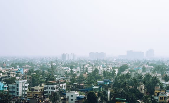 Kolkata City of Joy Skyline View. Landscape Scenery Urban India Cityscape. Architecture Business Travel Tourism Center City. Calcutta West Bengal India South Asia Pacific 13th November 2022