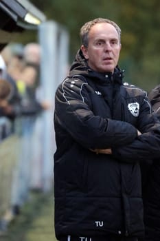 Coach Tobias Urban (SV Hölzlebruck) at the match of the football BL Schwarzwald 22-23 - SV Hinterzarten - SV Hölzlebruck