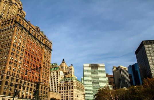Lower Manhattan, View from Battery Park, New York, United States of America.