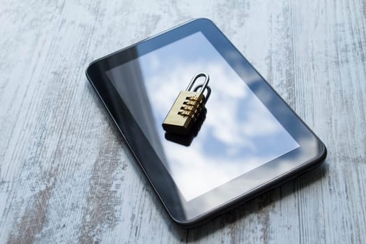 Preserving the tablet data from hackers.