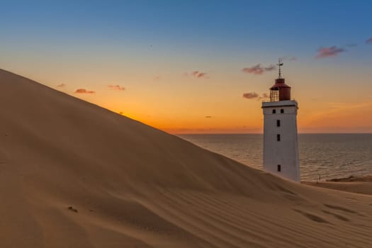 old abandoned lighthouse in Denmark - Rubjerg Knude