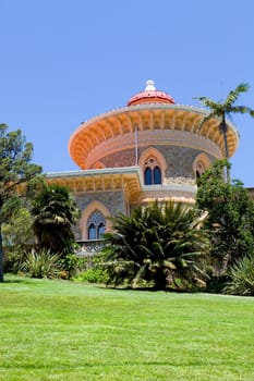 Palace of Monserrate in the village of Sintra, Lisbon, Portugal