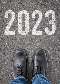 Text on the floor - 2023