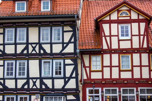 The Town of Bad Sooden Allendorf in the Werra Valley in Germany, Hessen