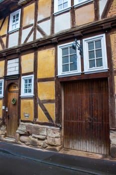 old house in Bad Sooden-Allendorf in the Werra Valley in Germany, Hessen