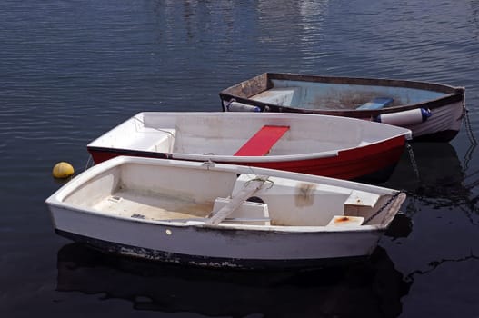 three boats