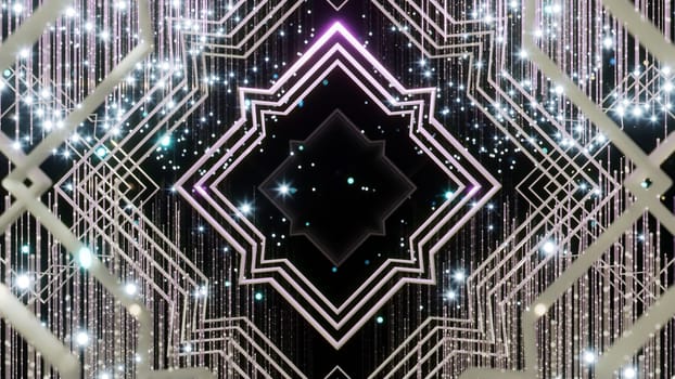 3D illustration Background for advertising and wallpaper in art deco and fashion party scene. 3D rendering in decorative concept.