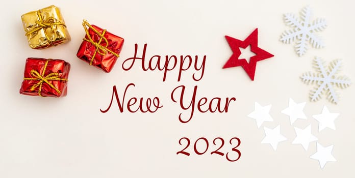 New Year 2022 decorated cover
