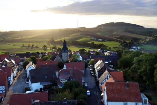 Trendelburg im Diemeltal, Hessen, Deutschland